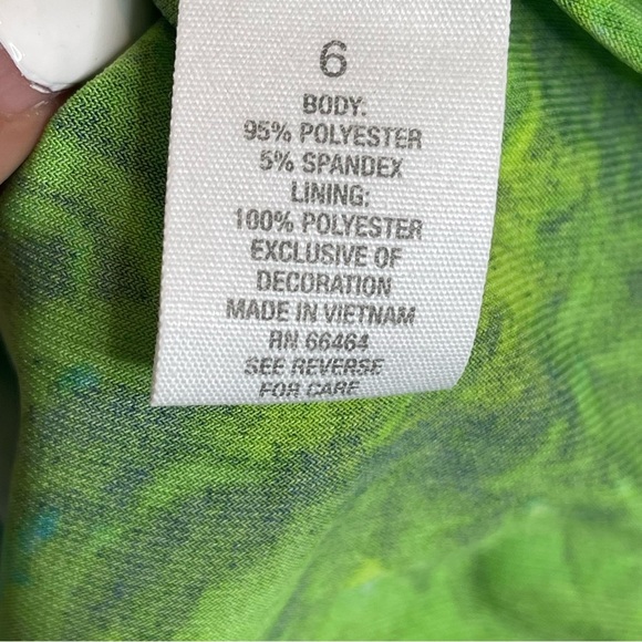 Roz & Ali color floral print dress - Picture 8 of 8